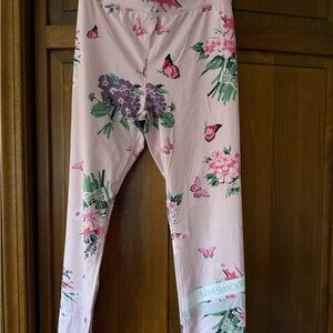 LoveShackFancy Floral Butterfly Leggings